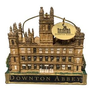 Downton Abbey Crawley Family Castle Kurt Adler Christmas Ornament in box DA2132